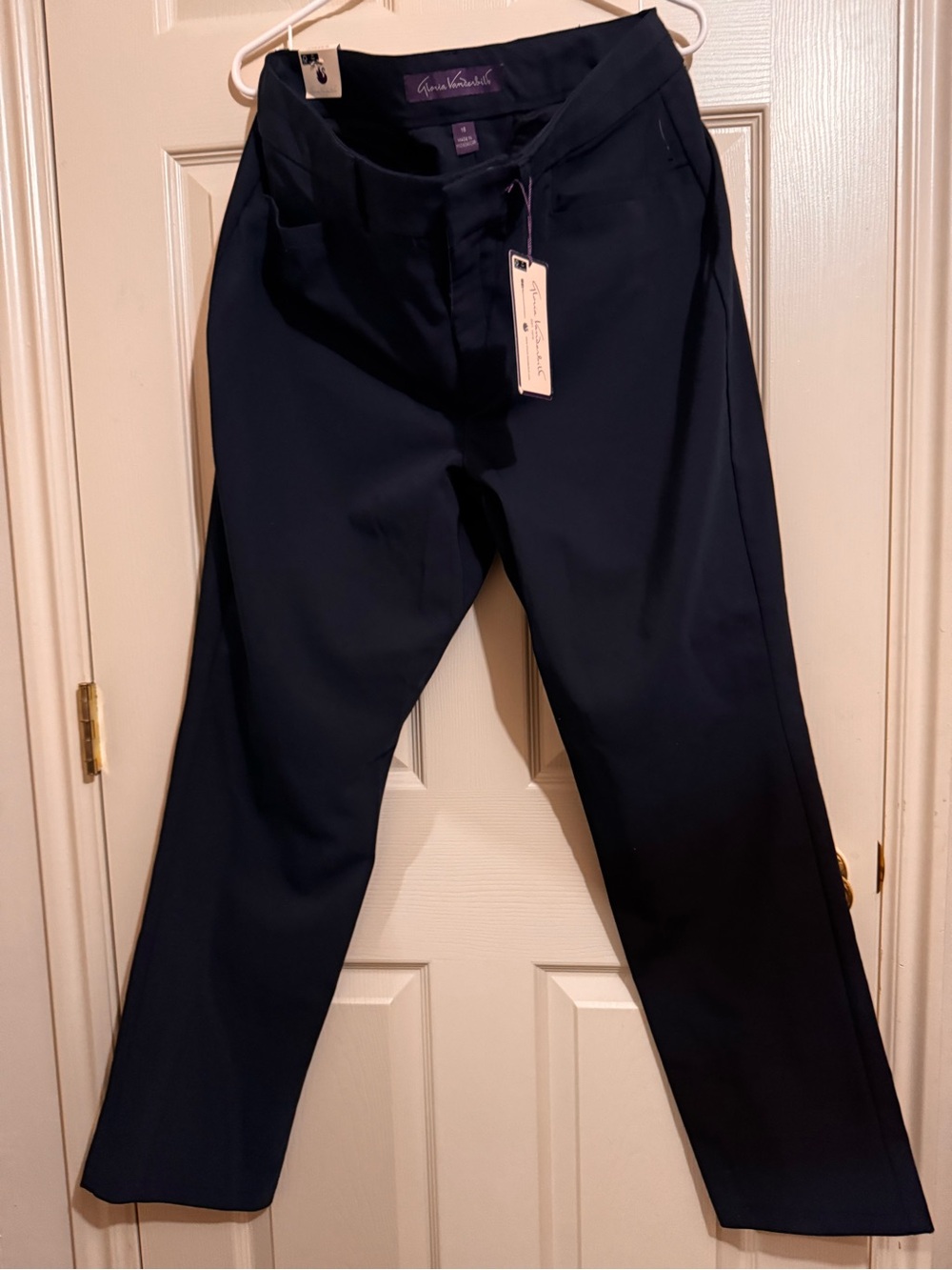 Gloria Vanderbilt Navy Men’s Dress Pants
